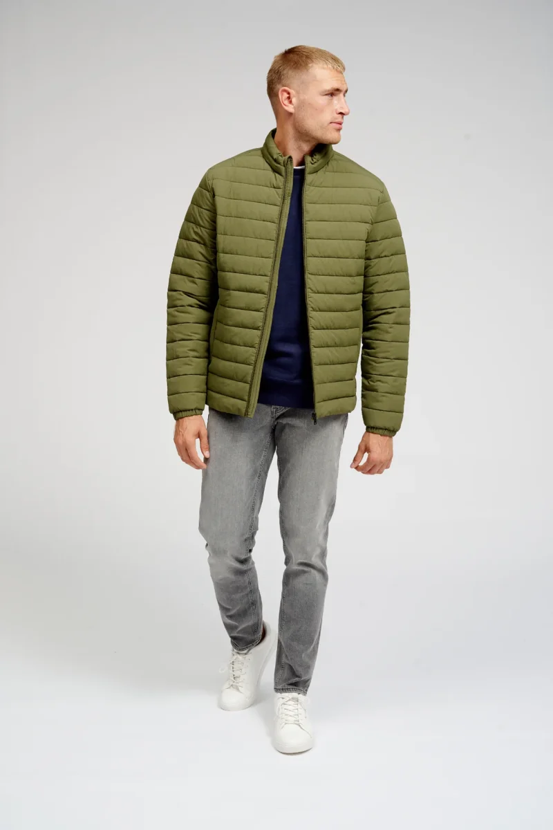 Giacca a palla leggera - Olive Night - immagine 3