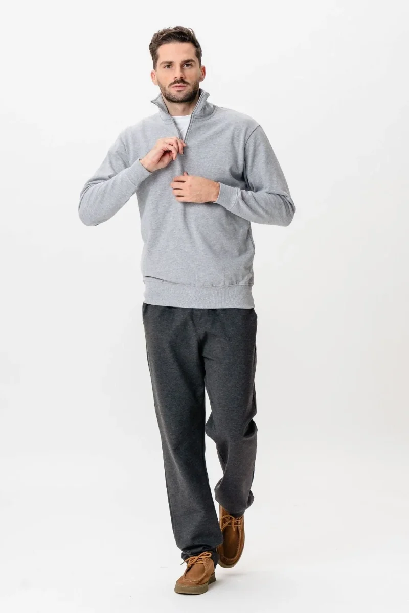 Spethirt medi zip - grigio - immagine 5