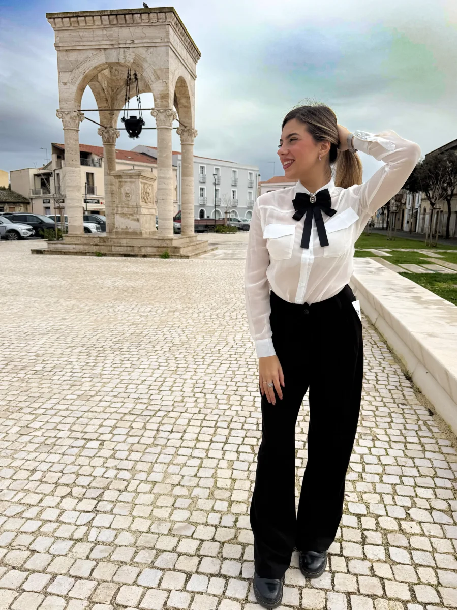 Pantalone “Essential black” - immagine 3