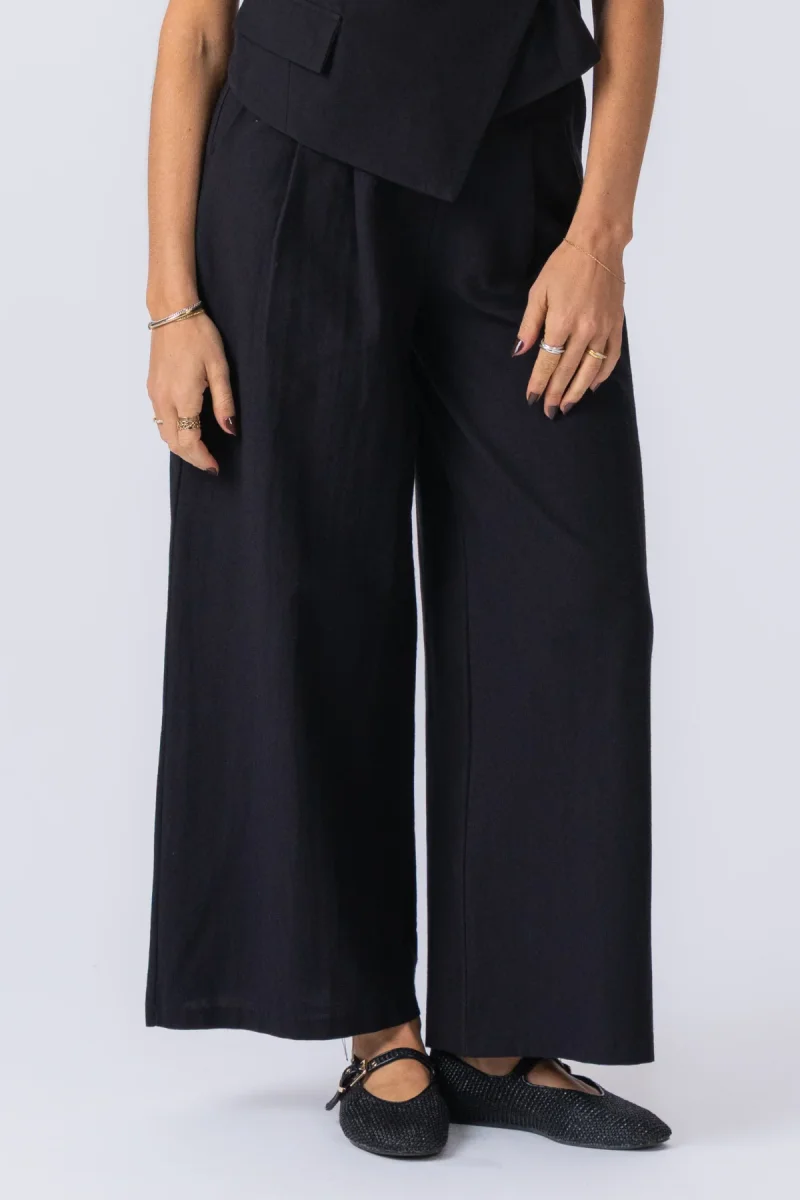 Melissa larga Pants - Nero - immagine 2