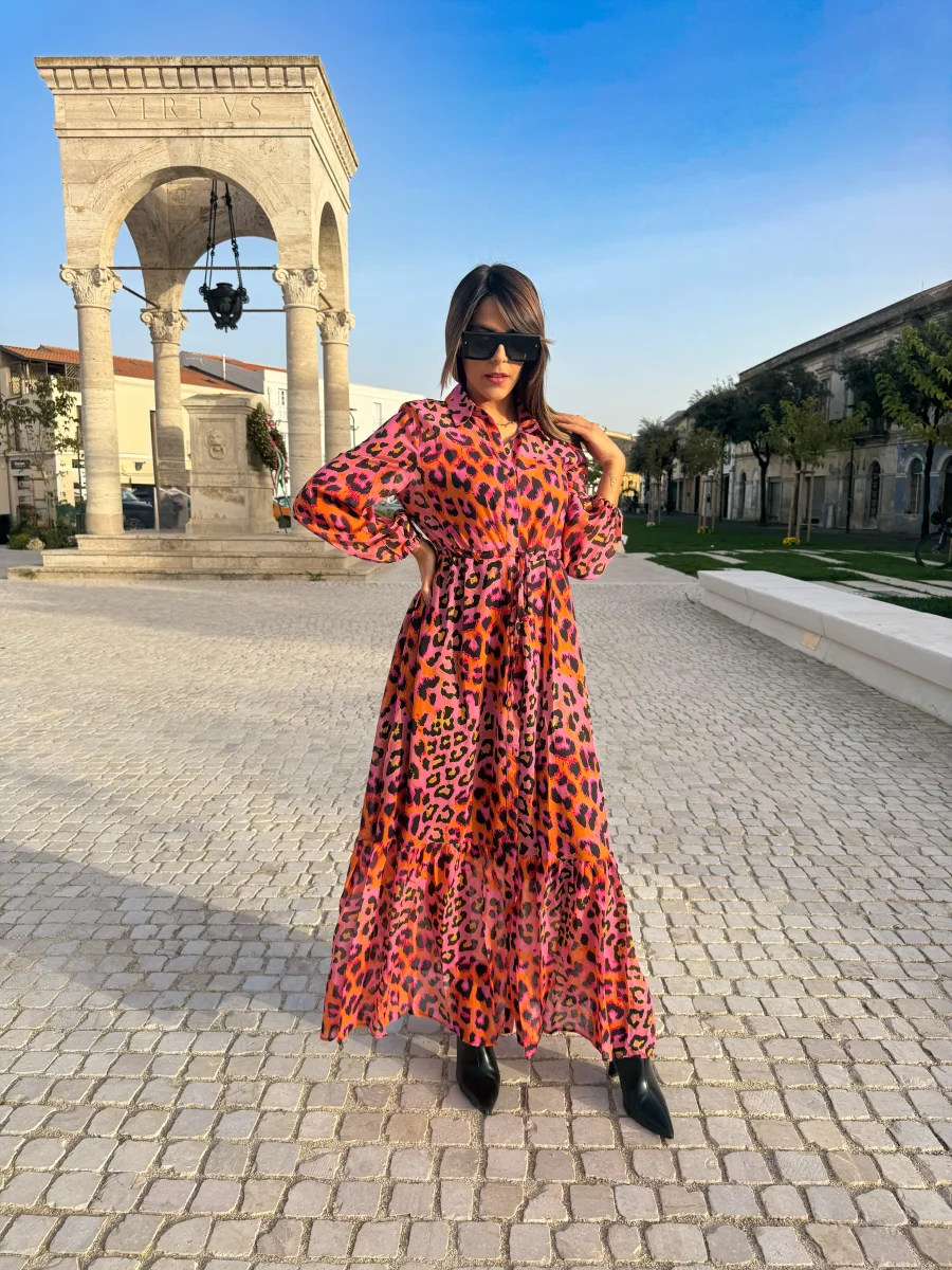 Maxi abito “Wild Sunset”