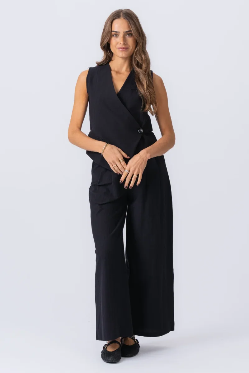 Melissa larga Pants - Nero - immagine 4
