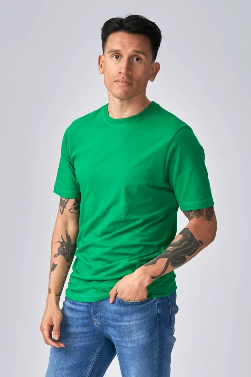 Basic Maglietta - Verde - immagine 5