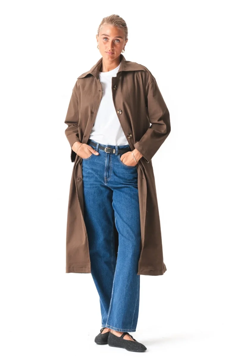 Carla Trenchcoat - Brown - immagine 2
