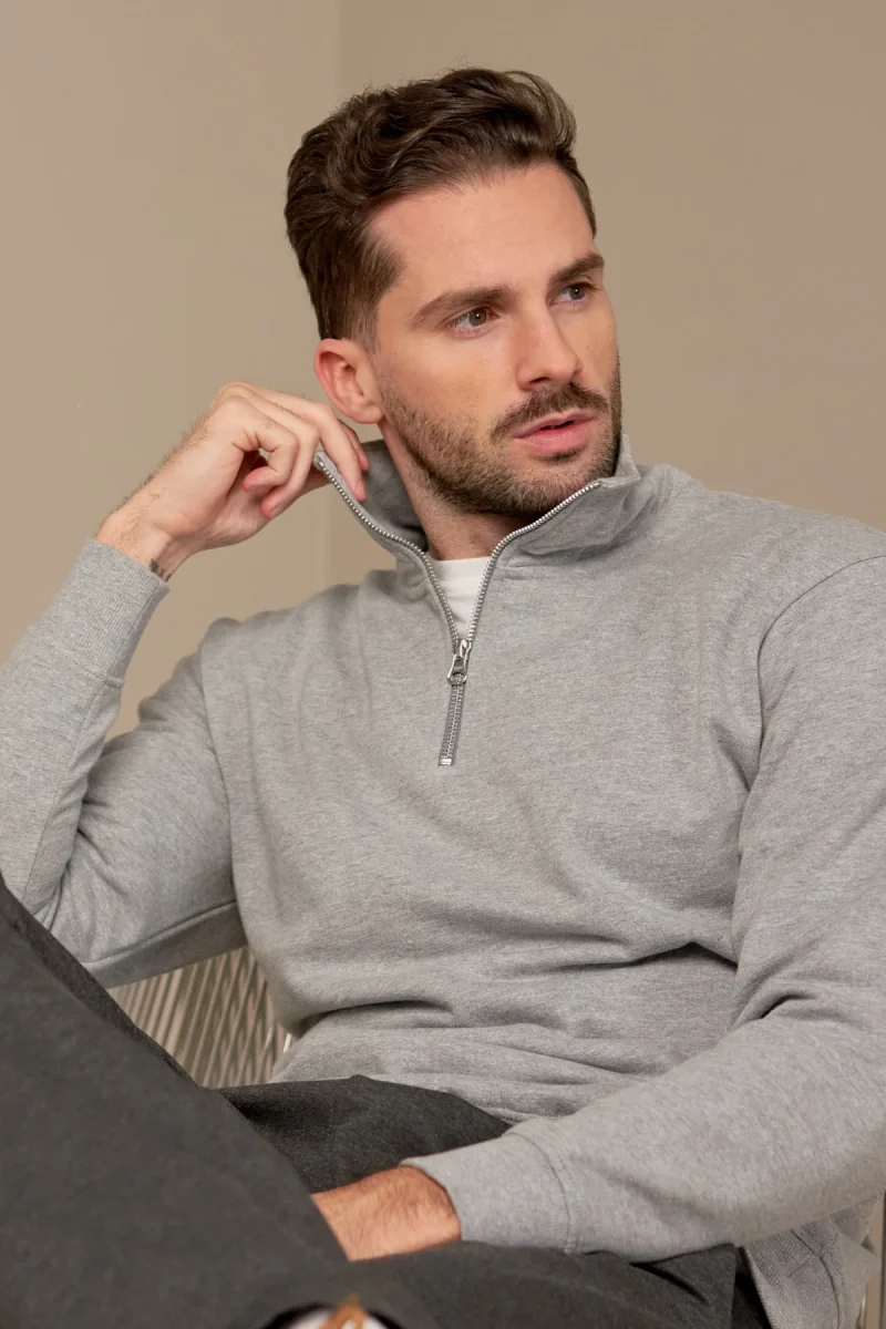 Spethirt medi zip - grigio - immagine 3