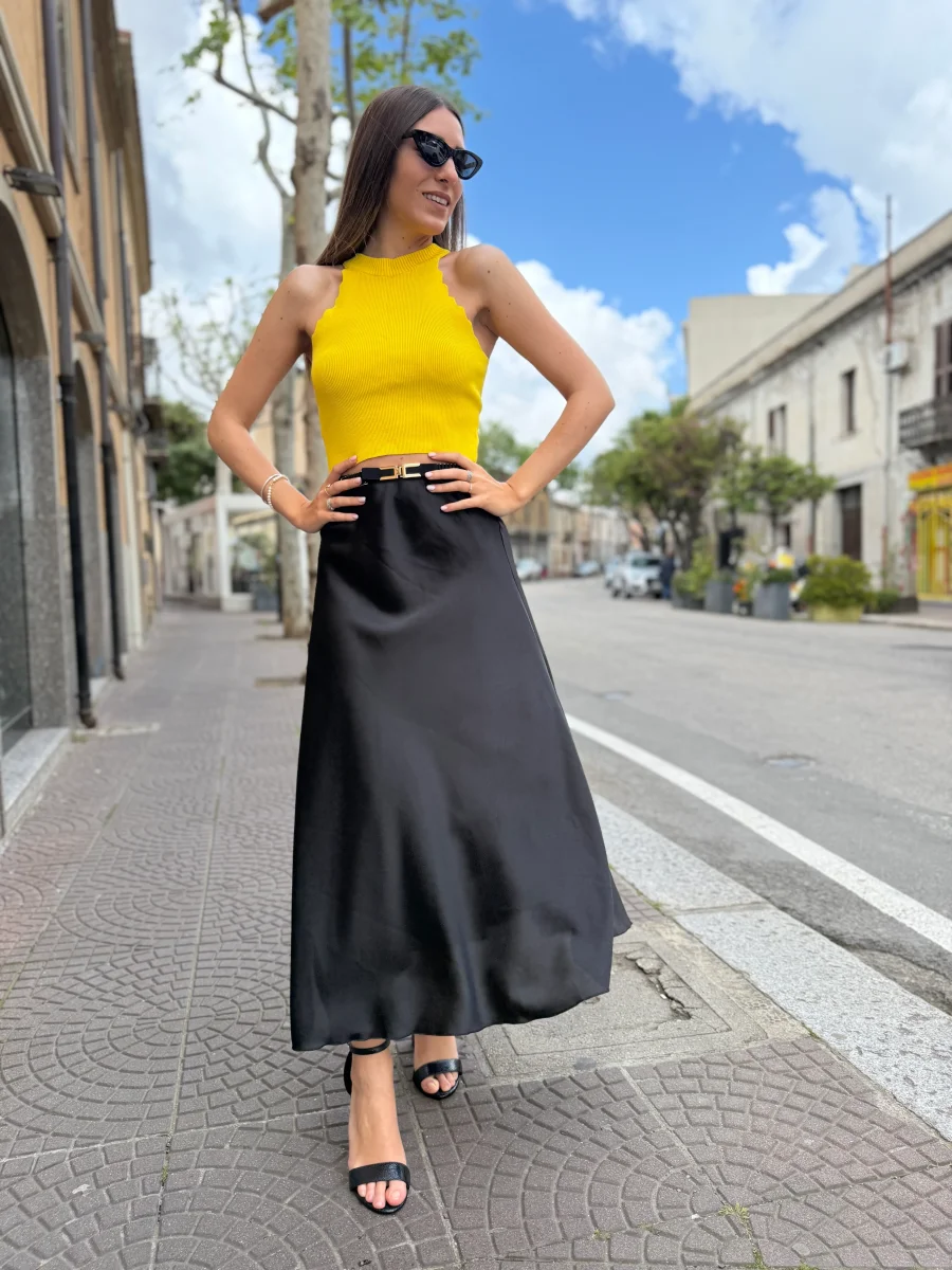 Top “Beverly” giallo - immagine 4