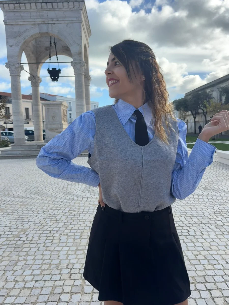 Set “College Chic” grigio - immagine 2
