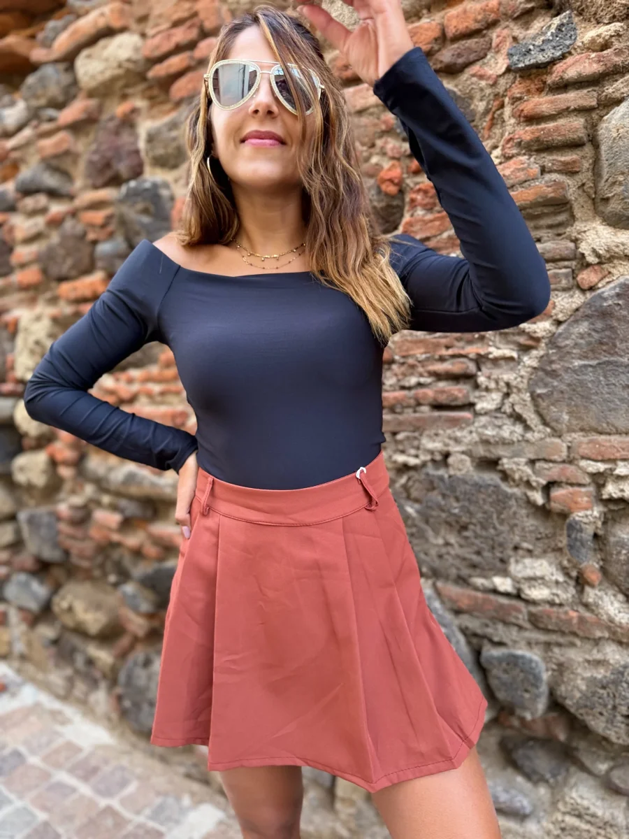 Body “Natis” nero - immagine 3