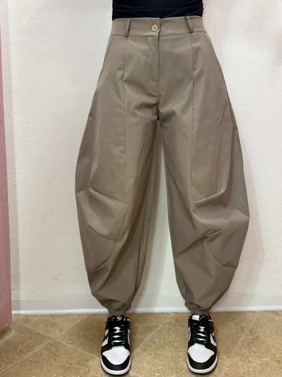 Pantalone “Balloon City” tortora