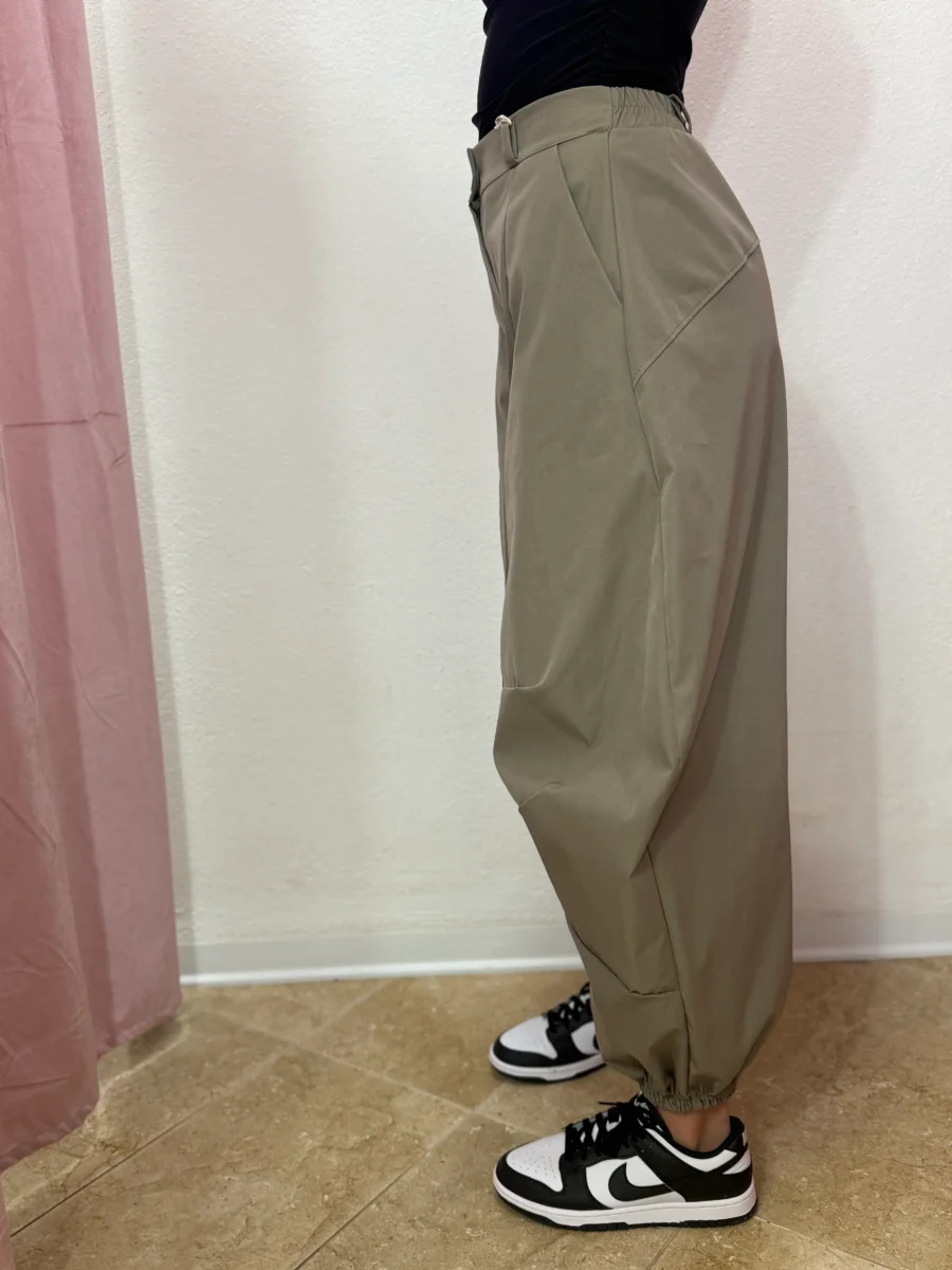 Pantalone “Balloon City” tortora - immagine 4