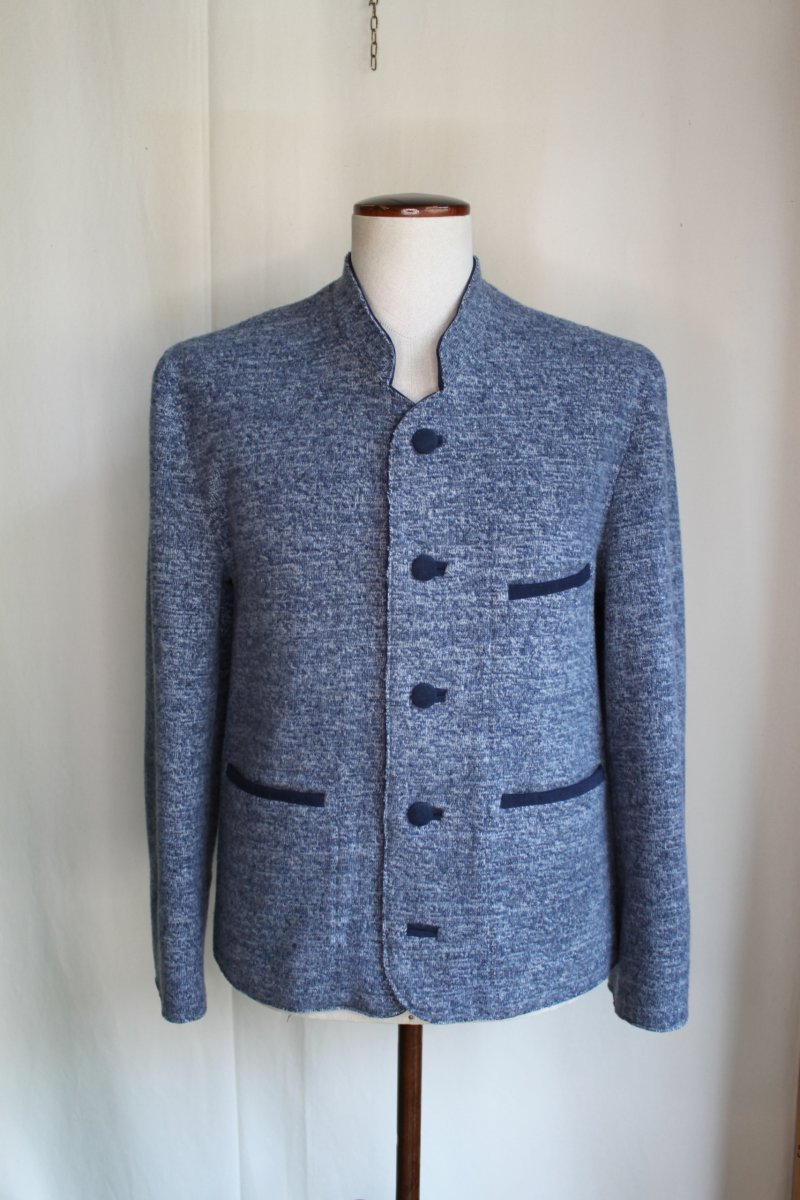 Giacca da uomo in lana cotta misto cashmere - immagine 2