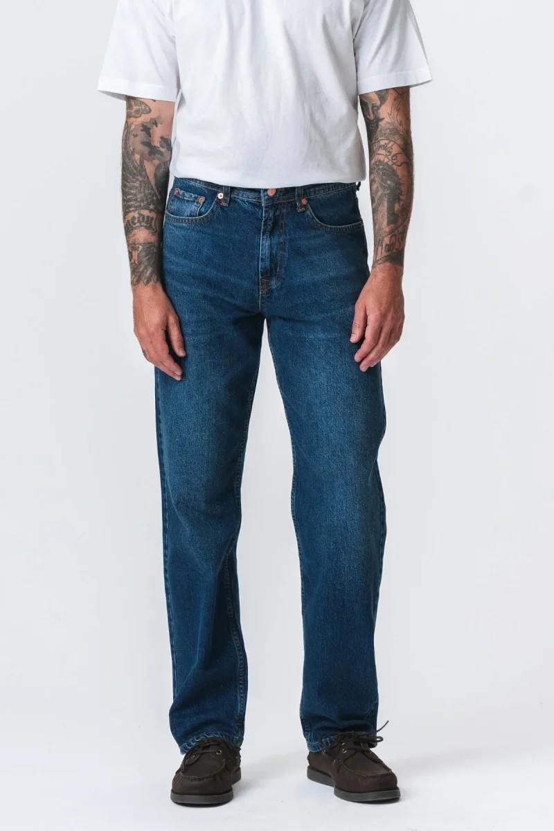 Jeans di noah sciometto - denim blu scuro - immagine 2