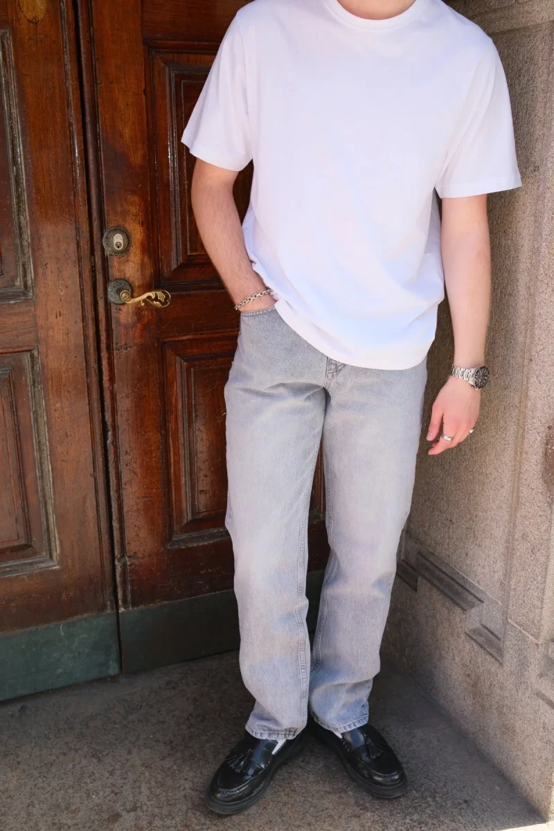 Jeans di noah sciometto - denim grigio - immagine 4