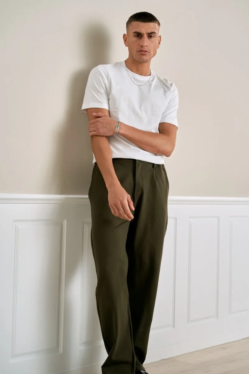 Abito Pants Sciolto - verde esercito - immagine 5