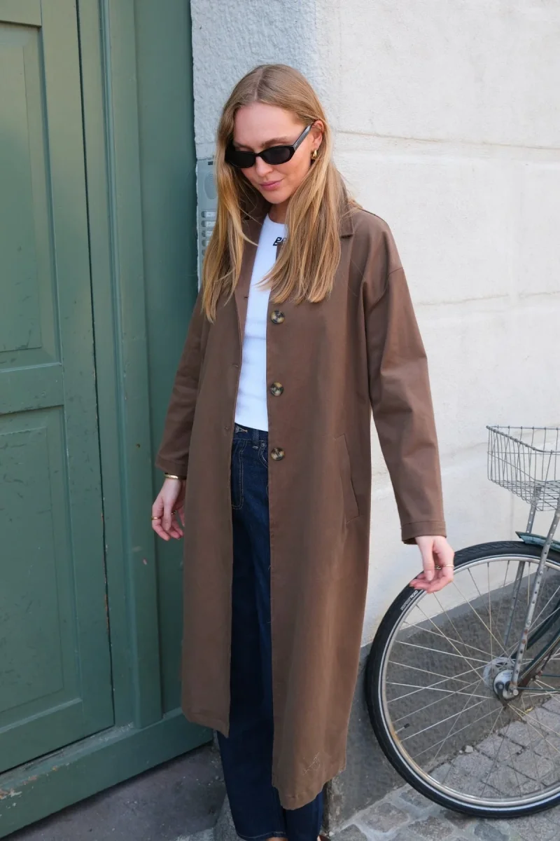 Carla Trenchcoat - Brown - immagine 4