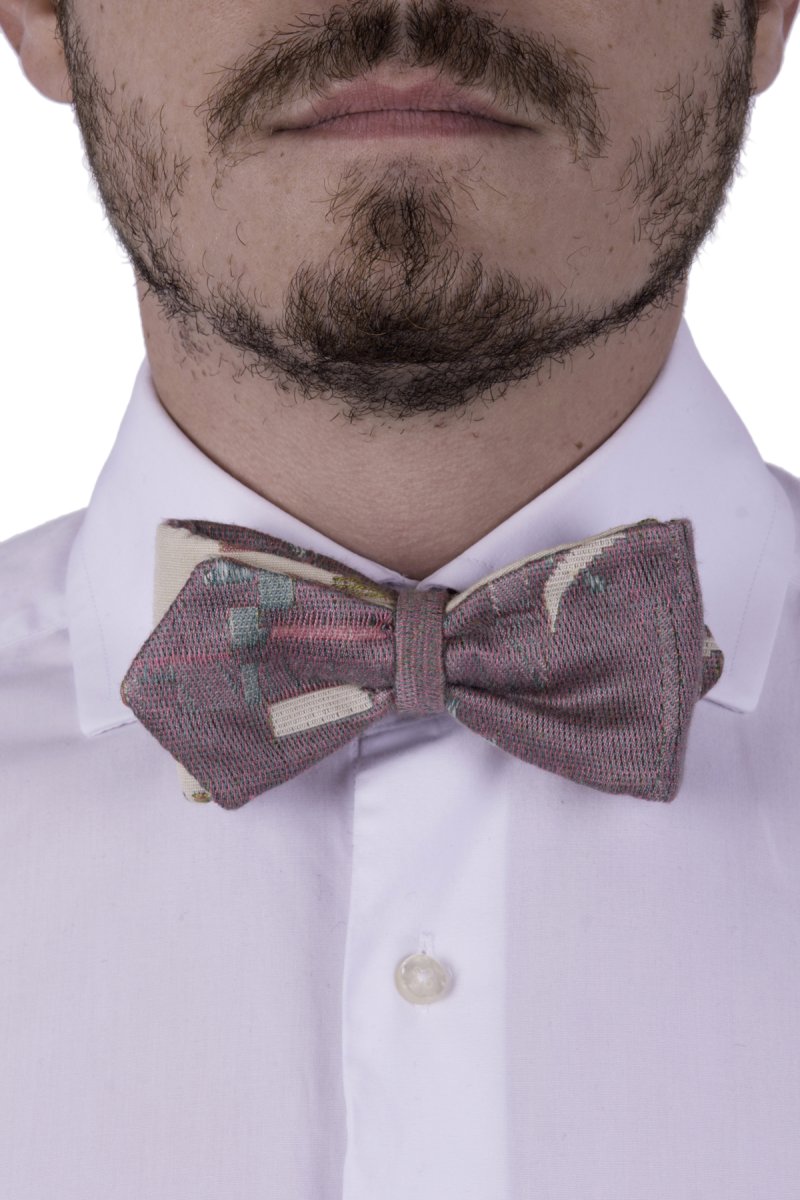 Papillon annodato, colorato, detto anche Cravattino - immagine 3