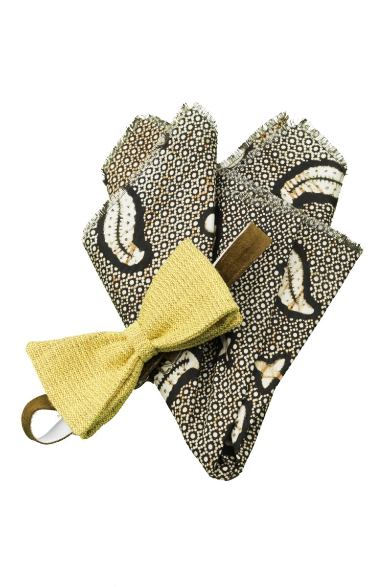 Papillon annodato con Pochette - immagine 2