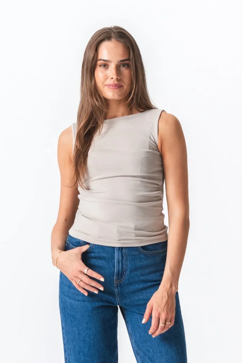 Ellie Top - Gray - immagine 2