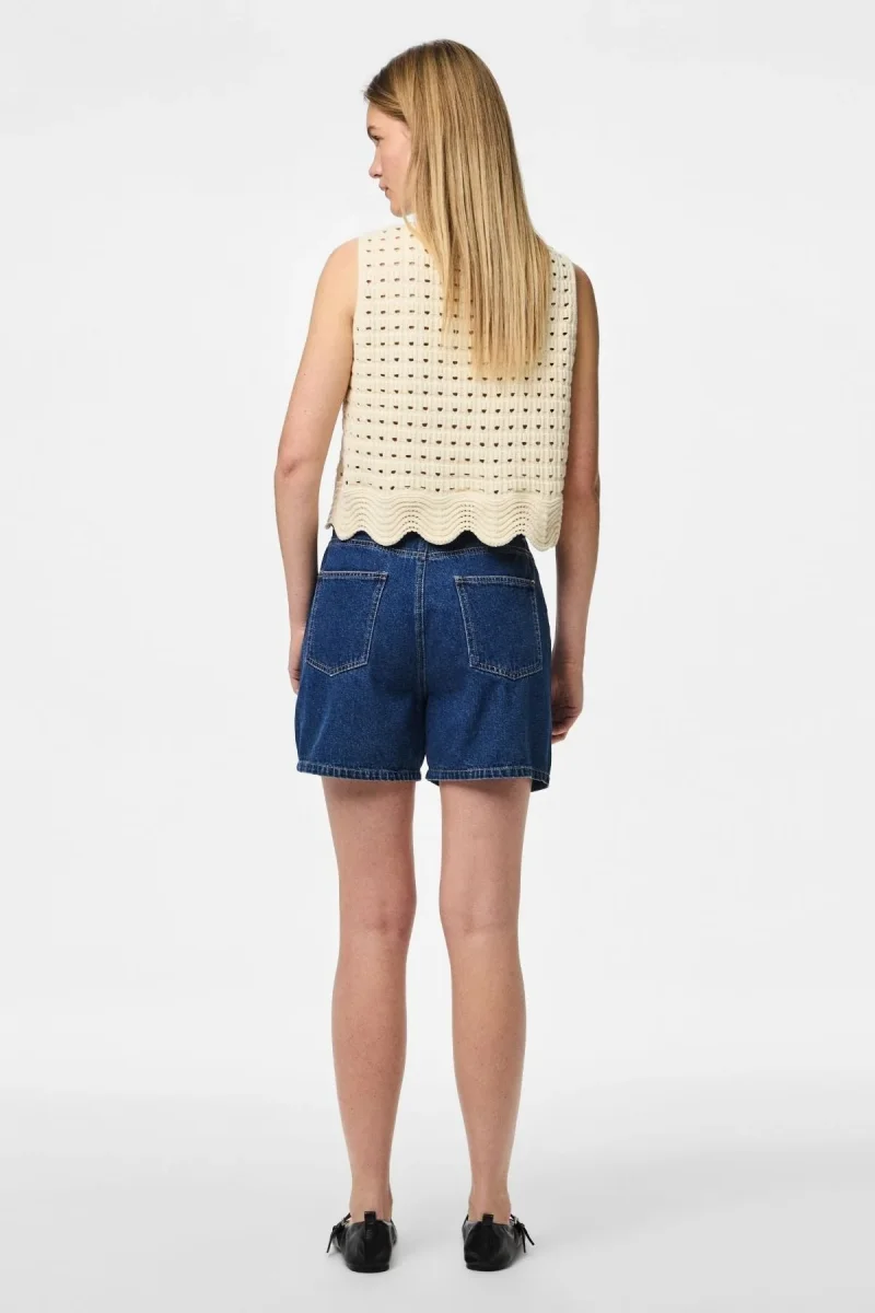 Abbi Shorts - denim blu medio - immagine 4