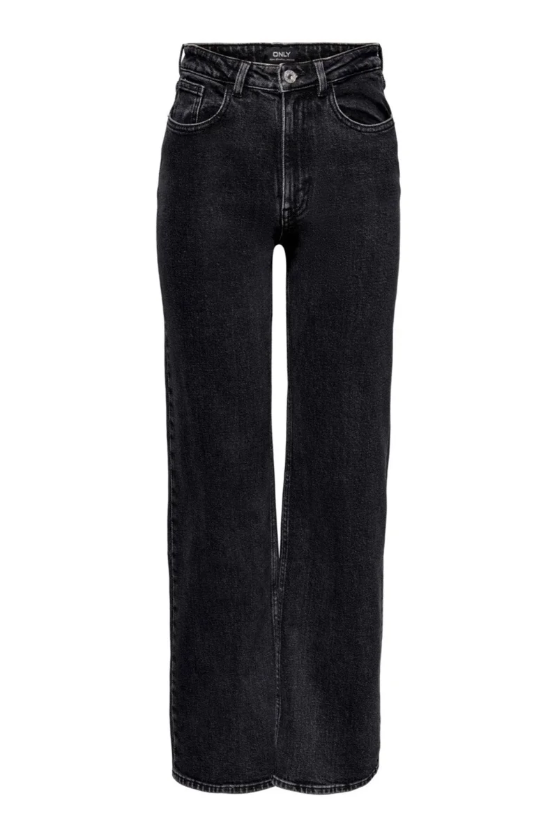 Jeans succosi (gamba larga) - denim nero - immagine 2